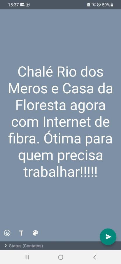Chale Rio Dos Meros Vila Paraty Exterior foto